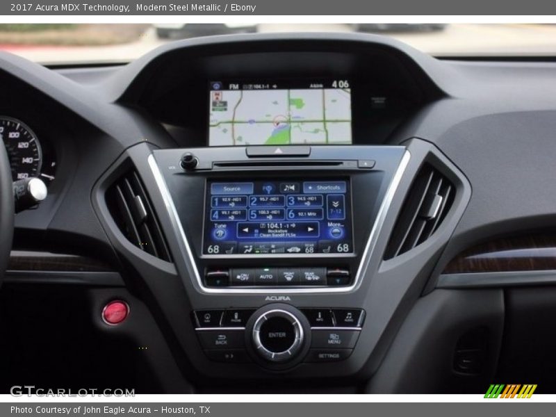 Modern Steel Metallic / Ebony 2017 Acura MDX Technology