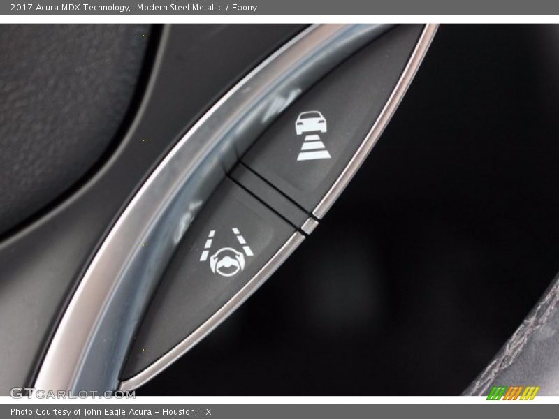 Modern Steel Metallic / Ebony 2017 Acura MDX Technology