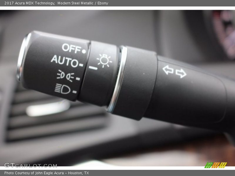 Modern Steel Metallic / Ebony 2017 Acura MDX Technology
