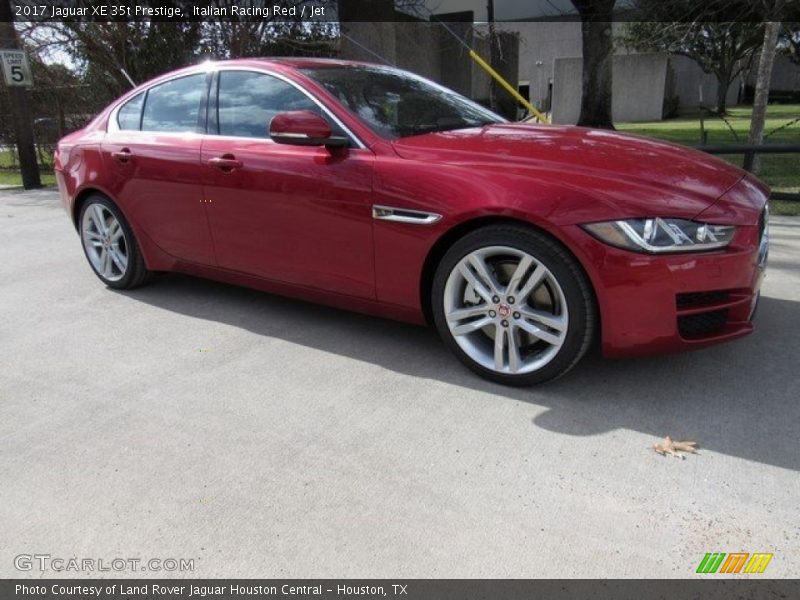 Italian Racing Red / Jet 2017 Jaguar XE 35t Prestige