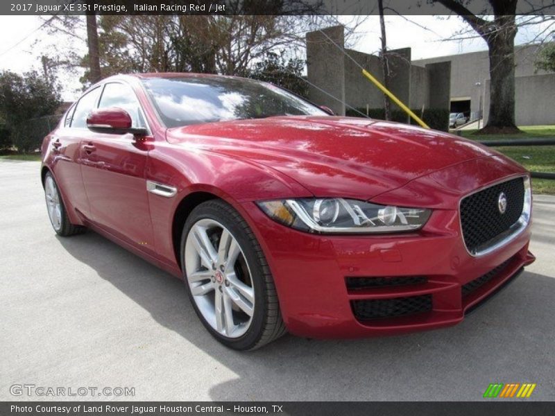 Front 3/4 View of 2017 XE 35t Prestige