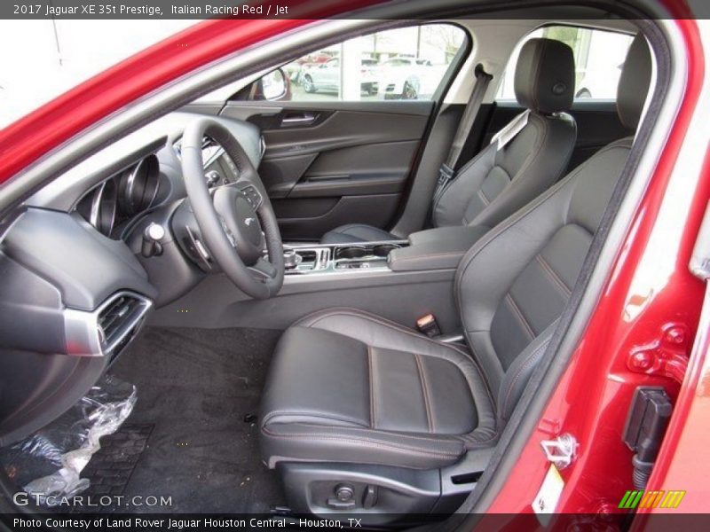  2017 XE 35t Prestige Jet Interior