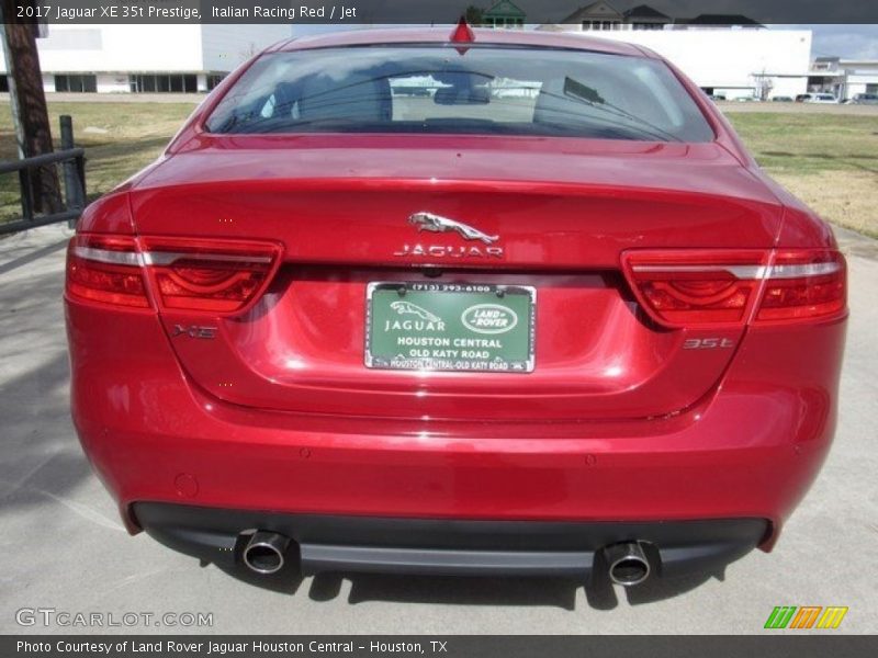 Italian Racing Red / Jet 2017 Jaguar XE 35t Prestige