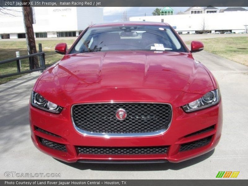 Italian Racing Red / Jet 2017 Jaguar XE 35t Prestige