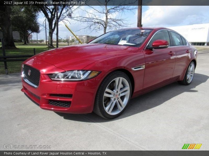 Italian Racing Red / Jet 2017 Jaguar XE 35t Prestige