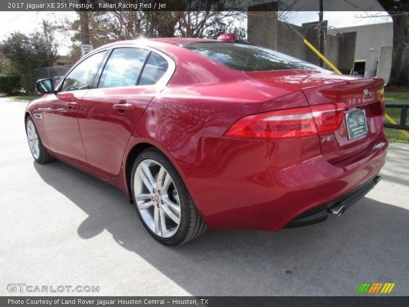 Italian Racing Red / Jet 2017 Jaguar XE 35t Prestige