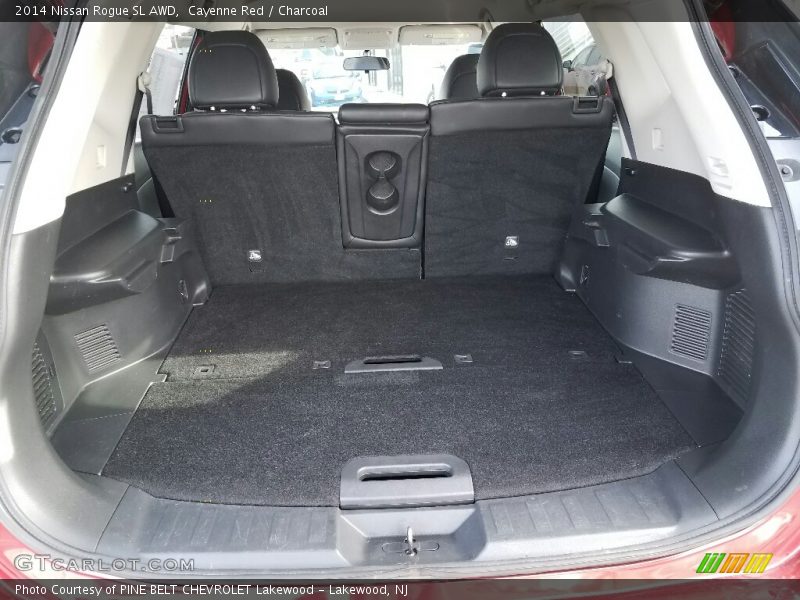 Cayenne Red / Charcoal 2014 Nissan Rogue SL AWD