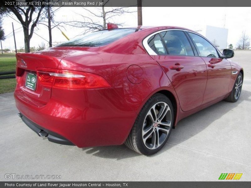 Italian Racing Red / Jet 2017 Jaguar XE 35t Premium