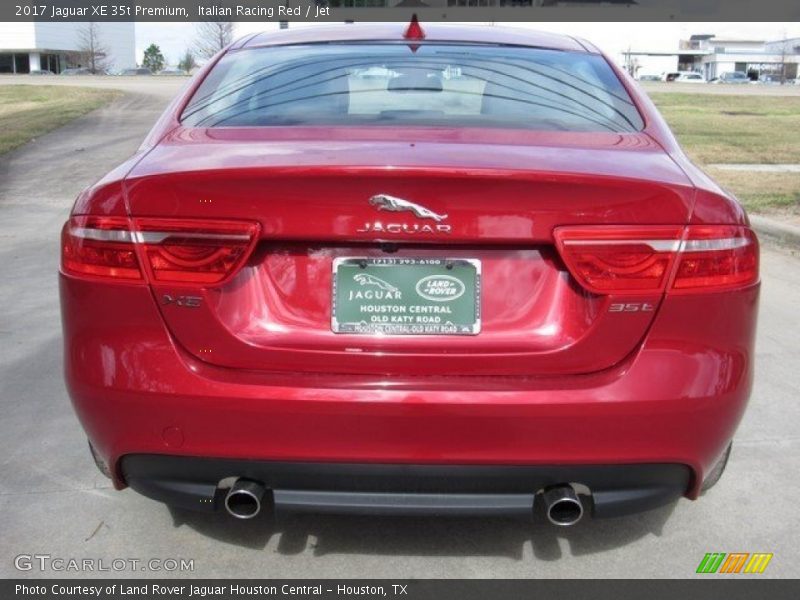 Italian Racing Red / Jet 2017 Jaguar XE 35t Premium