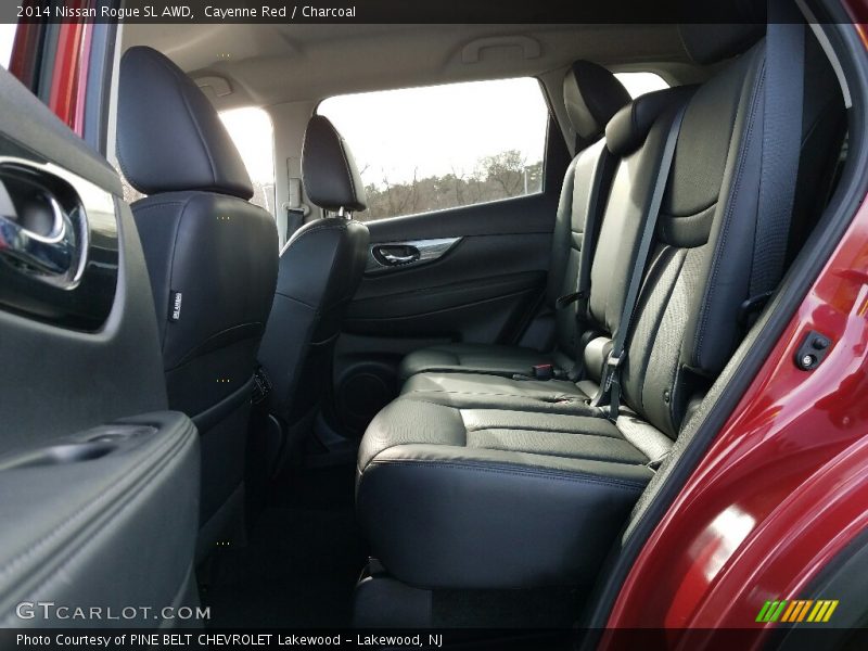 Cayenne Red / Charcoal 2014 Nissan Rogue SL AWD
