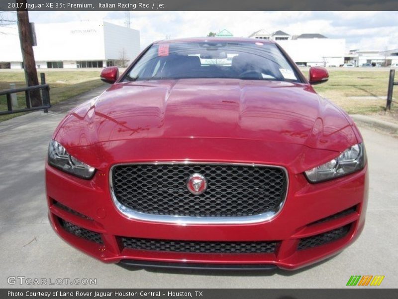 Italian Racing Red / Jet 2017 Jaguar XE 35t Premium