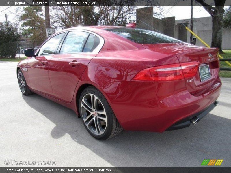 Italian Racing Red / Jet 2017 Jaguar XE 35t Premium