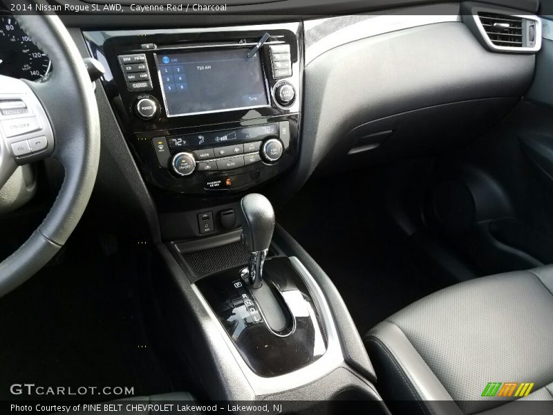 Cayenne Red / Charcoal 2014 Nissan Rogue SL AWD