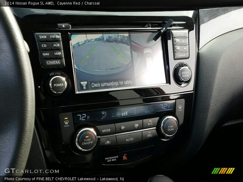 Cayenne Red / Charcoal 2014 Nissan Rogue SL AWD