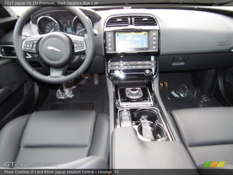 Dark Sapphire Blue / Jet 2017 Jaguar XE 35t Premium