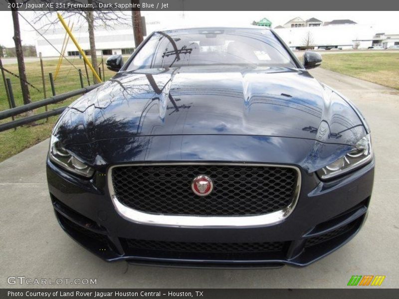 Dark Sapphire Blue / Jet 2017 Jaguar XE 35t Premium