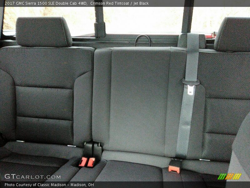 Crimson Red Tintcoat / Jet Black 2017 GMC Sierra 1500 SLE Double Cab 4WD