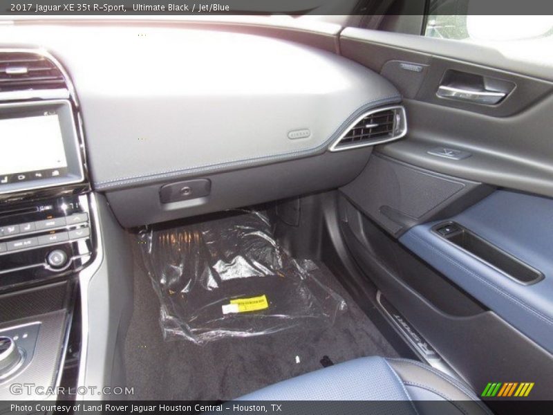 Ultimate Black / Jet/Blue 2017 Jaguar XE 35t R-Sport
