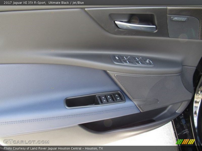 Ultimate Black / Jet/Blue 2017 Jaguar XE 35t R-Sport