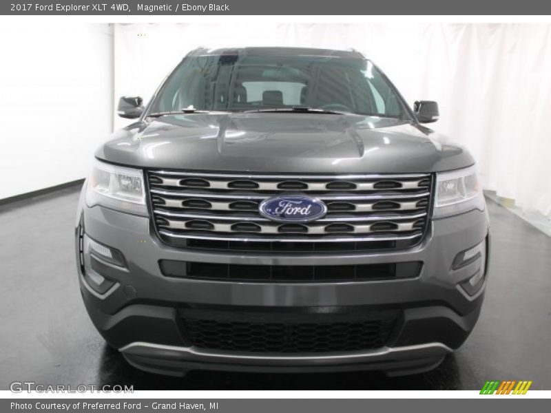 Magnetic / Ebony Black 2017 Ford Explorer XLT 4WD