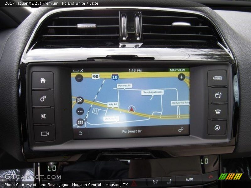 Polaris White / Latte 2017 Jaguar XE 25t Premium