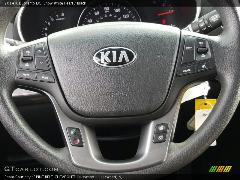 Snow White Pearl / Black 2014 Kia Sorento LX