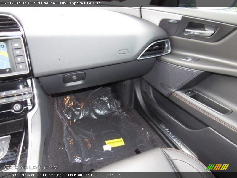 Dark Sapphire Blue / Jet 2017 Jaguar XE 20d Prestige