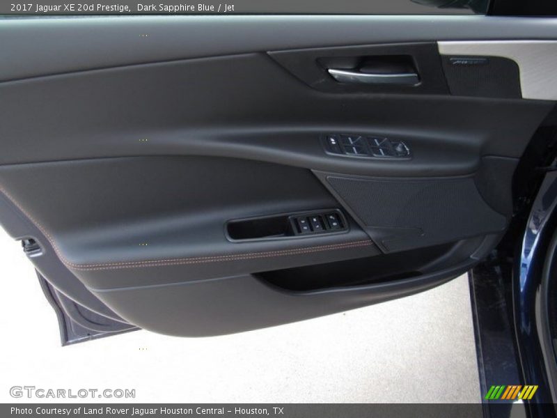 Dark Sapphire Blue / Jet 2017 Jaguar XE 20d Prestige
