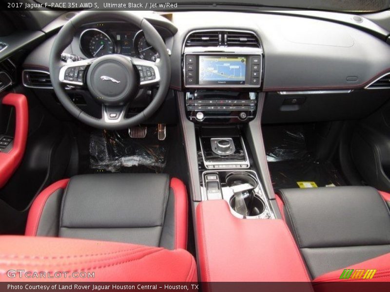 Dashboard of 2017 F-PACE 35t AWD S