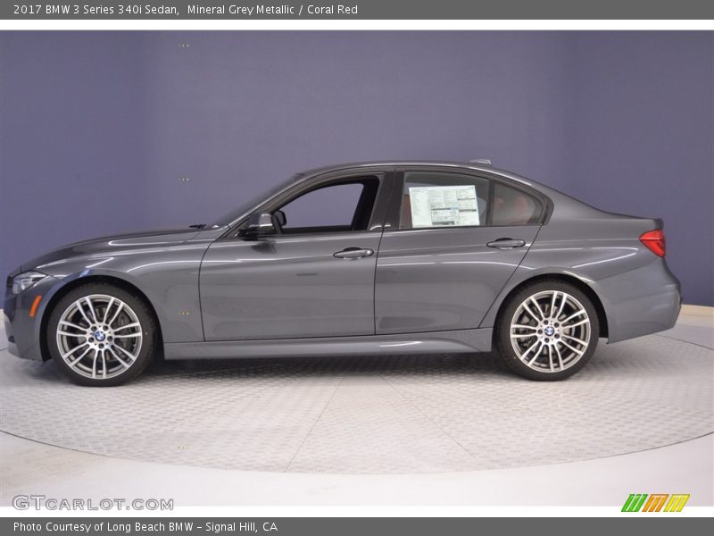  2017 3 Series 340i Sedan Mineral Grey Metallic