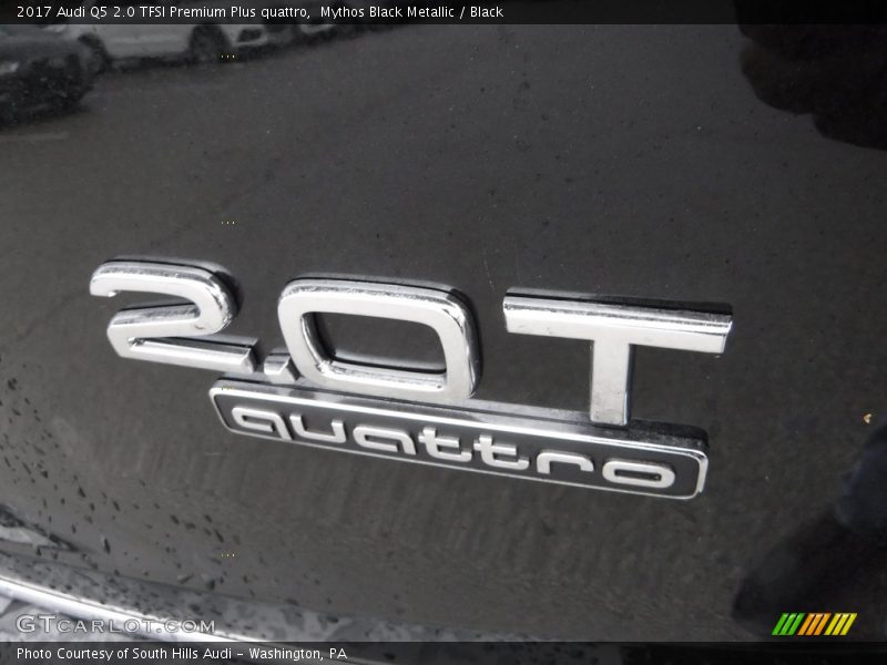 Mythos Black Metallic / Black 2017 Audi Q5 2.0 TFSI Premium Plus quattro