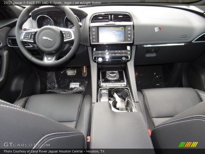 Ingot / Jet w/Light Oyster 2017 Jaguar F-PACE 35t AWD R-Sport
