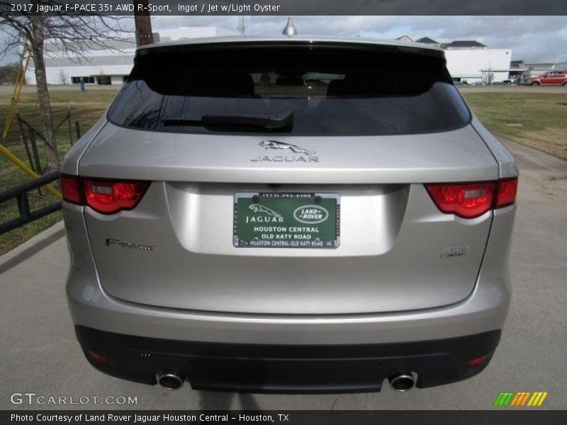 Ingot / Jet w/Light Oyster 2017 Jaguar F-PACE 35t AWD R-Sport