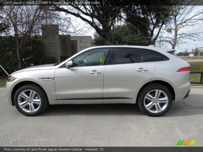 Ingot / Jet w/Light Oyster 2017 Jaguar F-PACE 35t AWD R-Sport