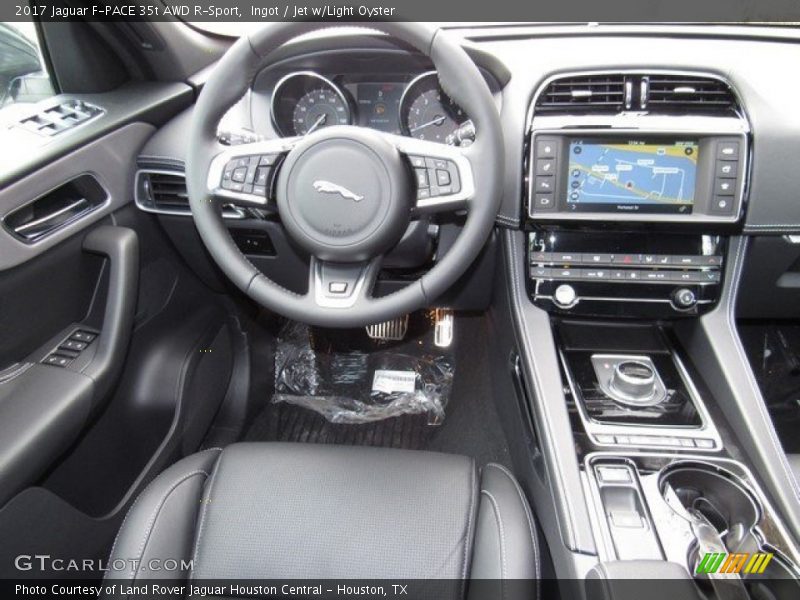 Ingot / Jet w/Light Oyster 2017 Jaguar F-PACE 35t AWD R-Sport
