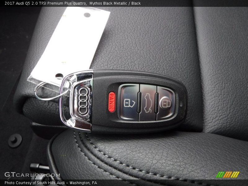 Mythos Black Metallic / Black 2017 Audi Q5 2.0 TFSI Premium Plus quattro