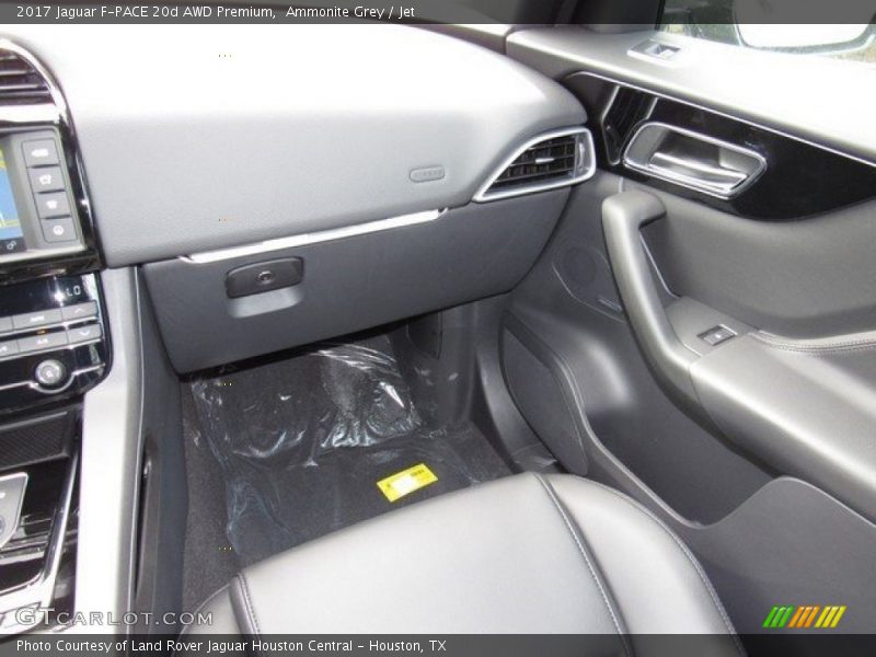 Ammonite Grey / Jet 2017 Jaguar F-PACE 20d AWD Premium