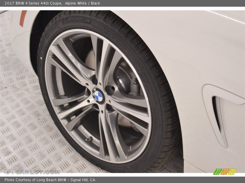 Alpine White / Black 2017 BMW 4 Series 440i Coupe