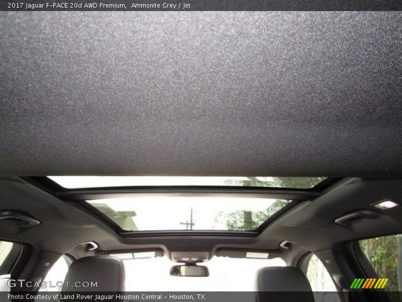 Ammonite Grey / Jet 2017 Jaguar F-PACE 20d AWD Premium