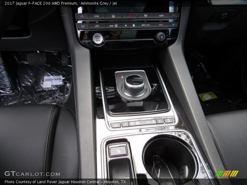 Ammonite Grey / Jet 2017 Jaguar F-PACE 20d AWD Premium