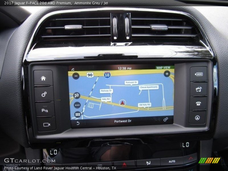 Ammonite Grey / Jet 2017 Jaguar F-PACE 20d AWD Premium
