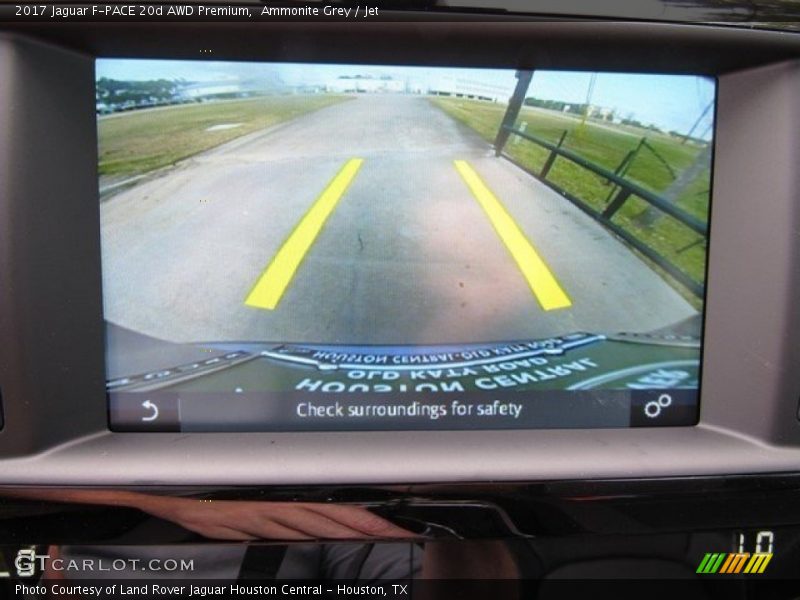 Ammonite Grey / Jet 2017 Jaguar F-PACE 20d AWD Premium