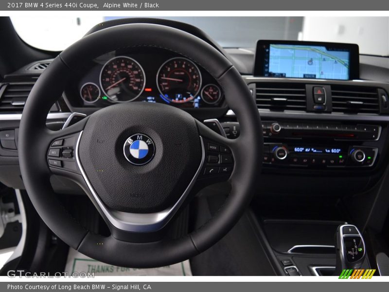 Dashboard of 2017 4 Series 440i Coupe