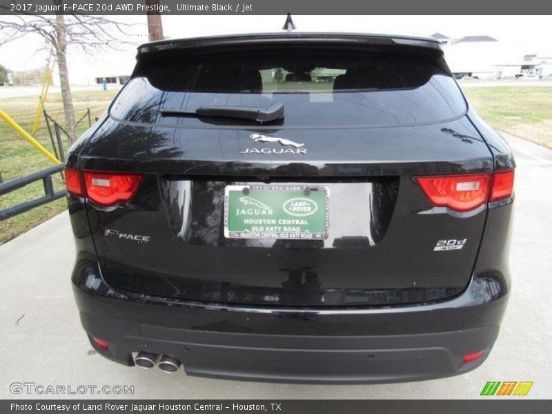 Ultimate Black / Jet 2017 Jaguar F-PACE 20d AWD Prestige