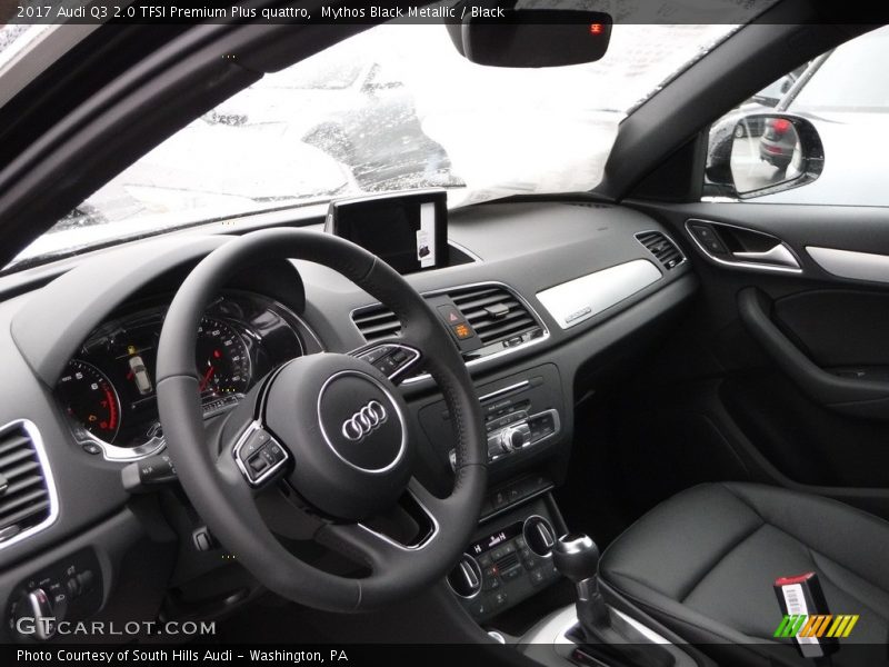 Mythos Black Metallic / Black 2017 Audi Q3 2.0 TFSI Premium Plus quattro