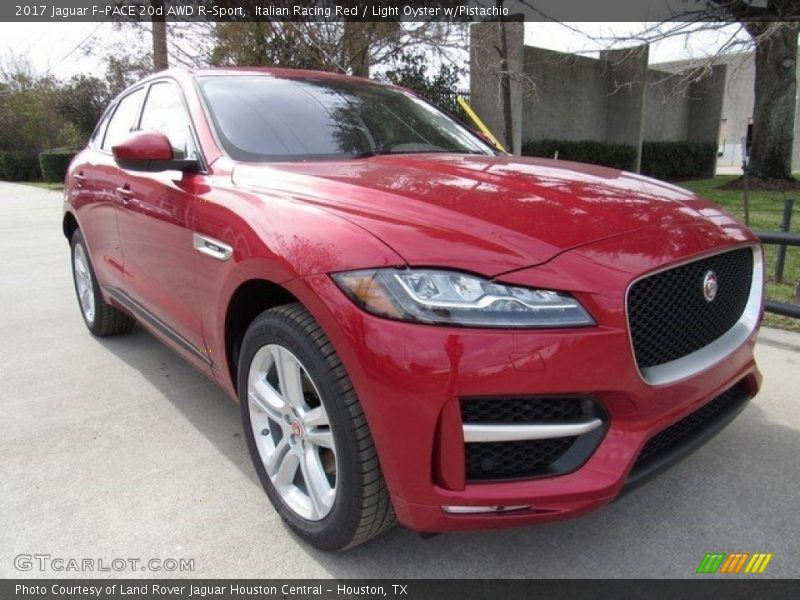 Front 3/4 View of 2017 F-PACE 20d AWD R-Sport