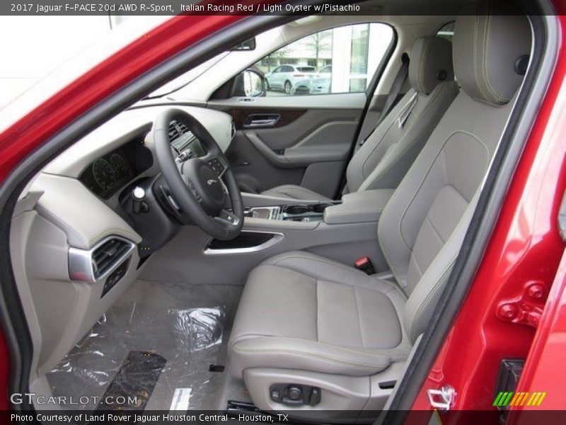  2017 F-PACE 20d AWD R-Sport Light Oyster w/Pistachio Interior