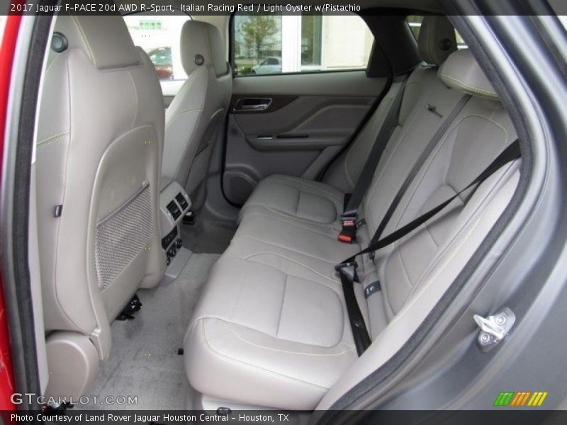 Rear Seat of 2017 F-PACE 20d AWD R-Sport