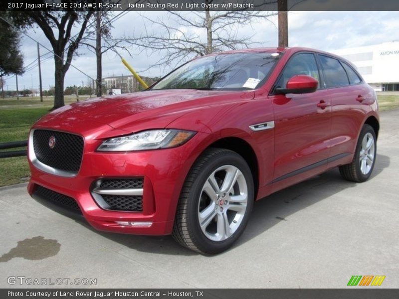 Front 3/4 View of 2017 F-PACE 20d AWD R-Sport