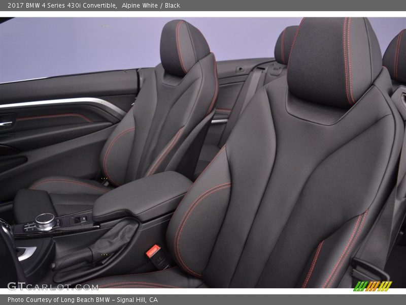 Alpine White / Black 2017 BMW 4 Series 430i Convertible